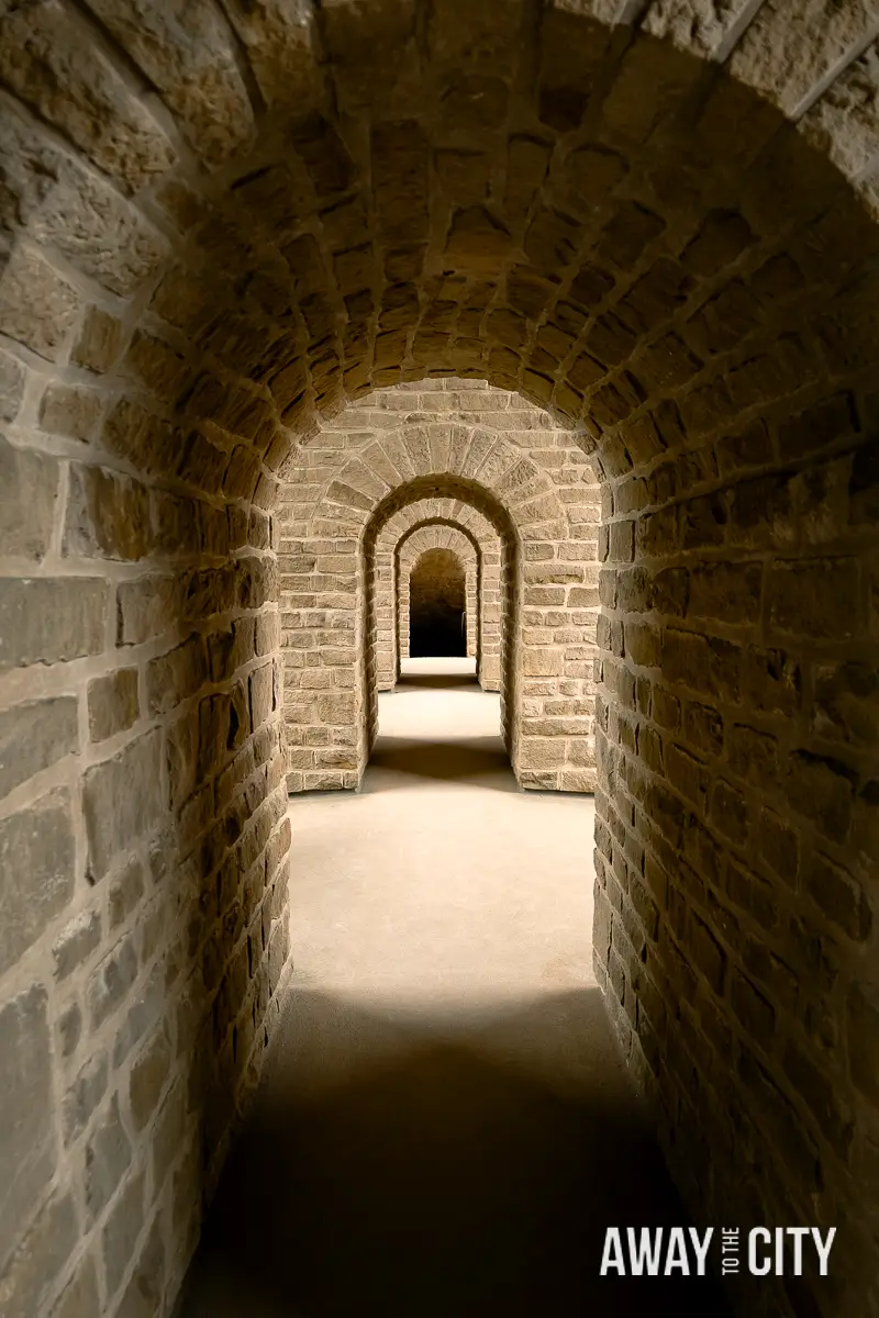 Luxembourg City Bock Casemates Brick Arch Archway