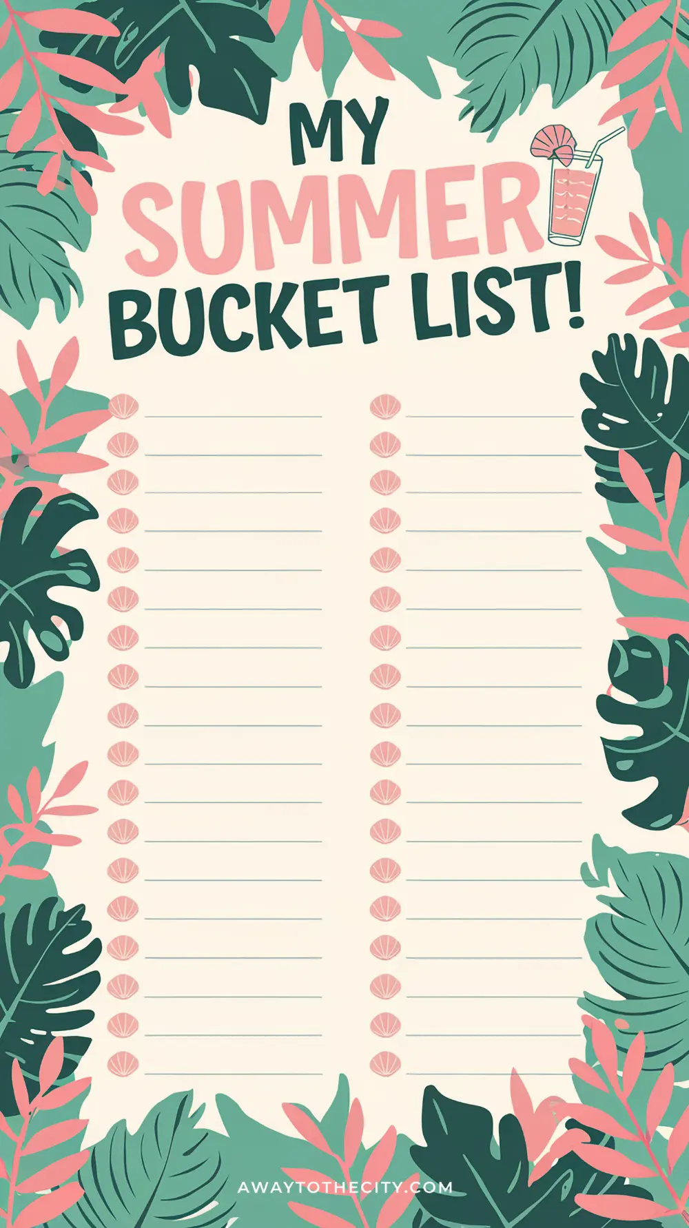 ATTC Summer Bucket List Printable 5