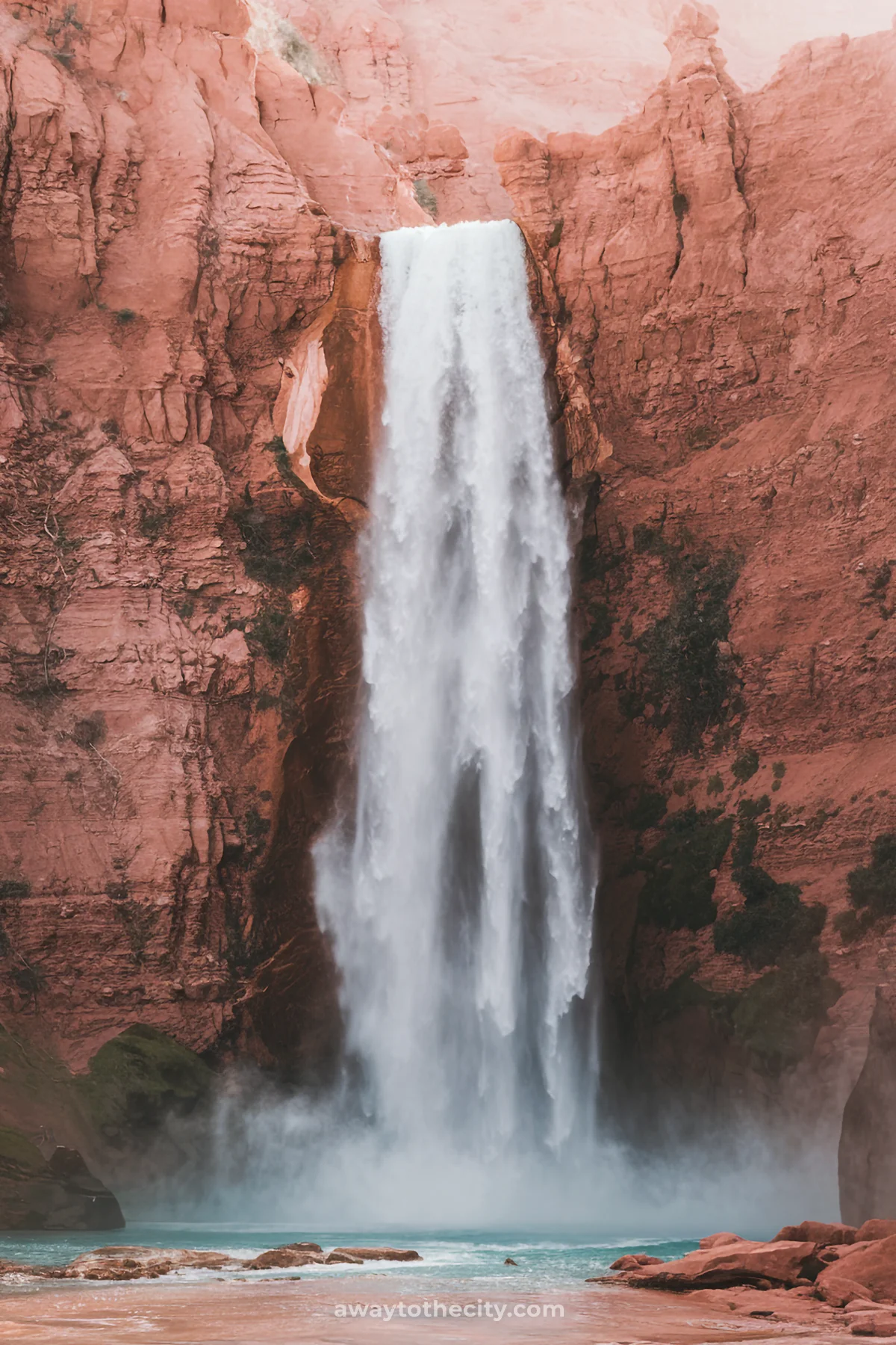 Summer Bucket List Ideas Waterfall