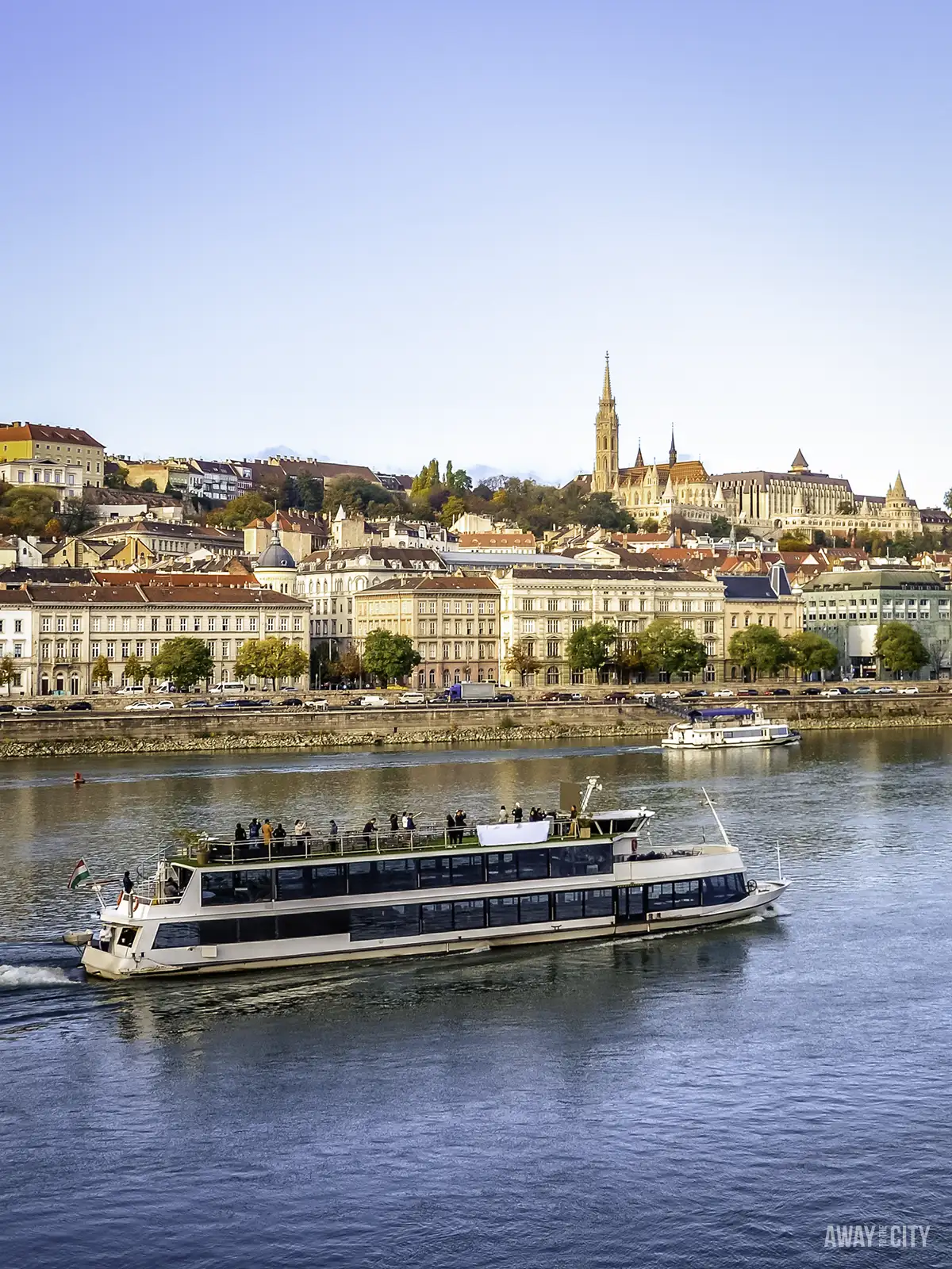 Budapest-Buda-Danube-Boat-Fishermans-Bastion-Matthias-Church.