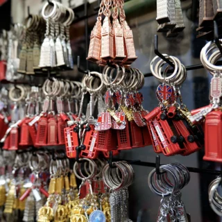 London Souvenirs Key Rings Cover