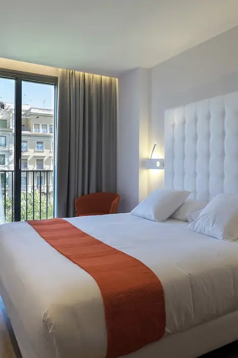 Interior of Hotel Chi in Barcelona.