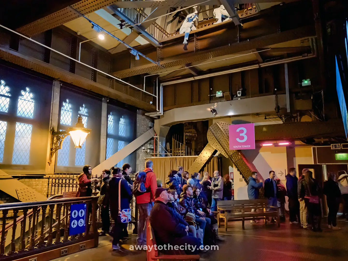 Picture of one of the towers of Tower Bridge in London, part of the Tower Bridge Experience.